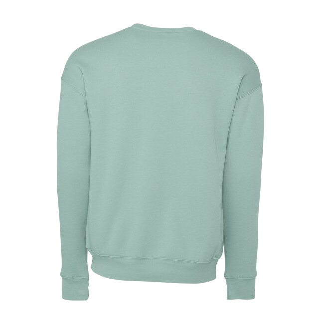 Bella + Canvas Unisex volwassen drop shoulder fleece top UTFK2143_dustyblue large