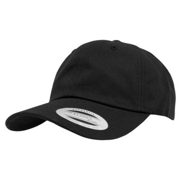 Yupoong Kinder/kids katoen twill laag profiel baseball cap UTFK2313_black large