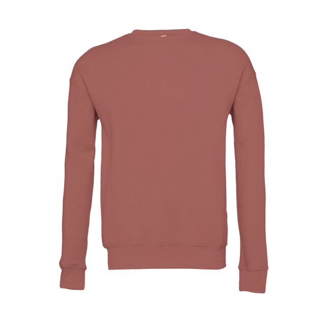 Bella + Canvas Unisex volwassen drop shoulder fleece top UTFK2143_mauve large