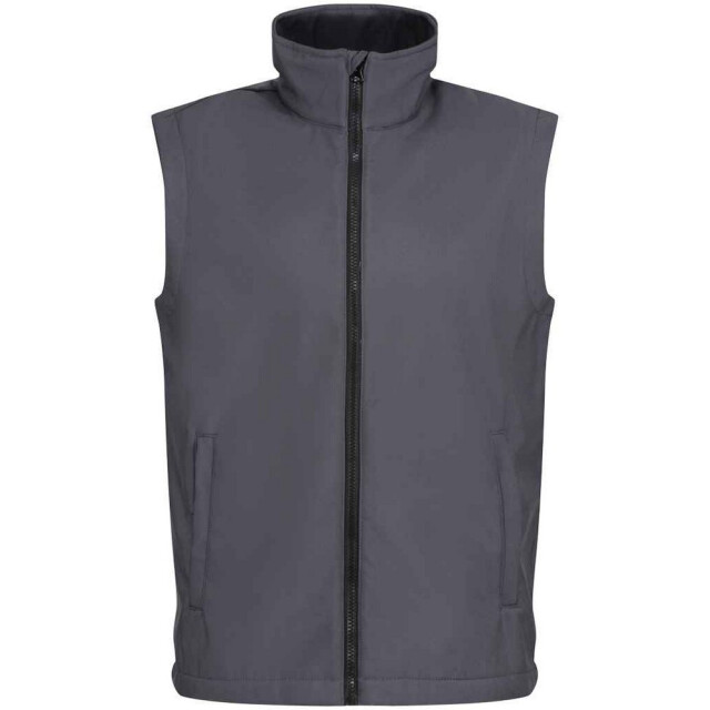 Regatta Heren ablaze softshell bedrukbaar gilet UTFK2129_sealgreyblack large