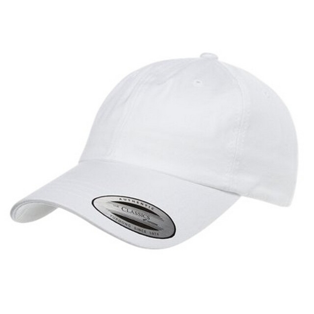 Yupoong Kinder/kids katoen twill laag profiel baseball cap UTFK2313_white large