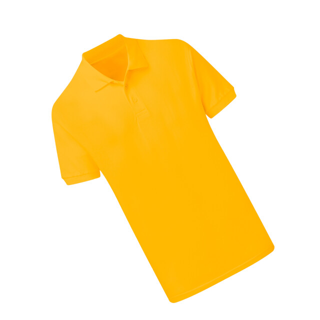 SG Heren katoenen polo shirt UTFK2300_sunflower large