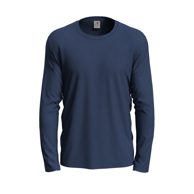 Stedman Stars Heren klassiek t-shirt met lange mouwen UTFK2442_navy large