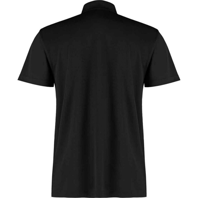 Kustom Kit Heren cooltex plus micromesh regular poloshirt UTFK2114_black large