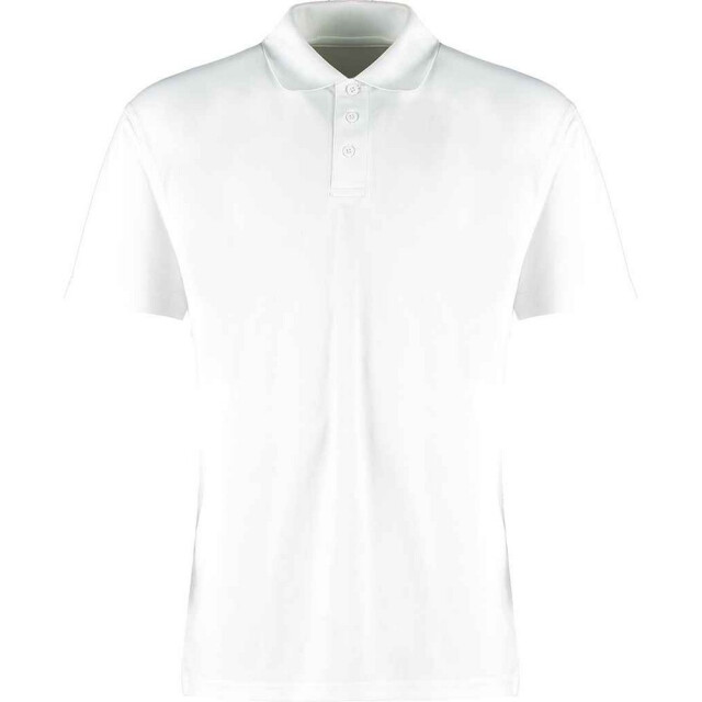 Kustom Kit Heren cooltex plus micromesh regular poloshirt UTFK2114_white large
