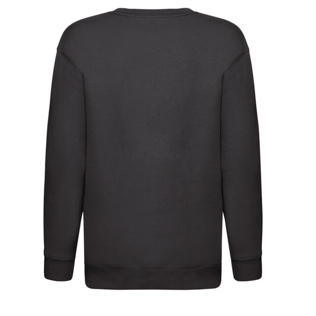 Fruit of the Loom Kinder/kids premium sweatshirt met inzetstuk UTFK2320_black large
