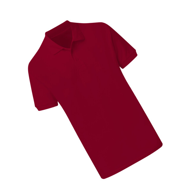 SG Heren katoenen polo shirt UTFK2300_burgundy large