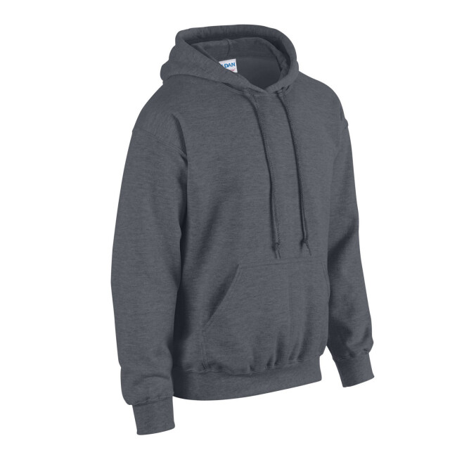 Gildan Heren hoodie zware mix UTFK2296_darkheather large