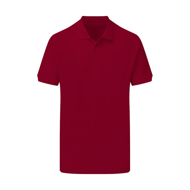 SG Heren katoenen polo shirt UTFK2300_burgundy large