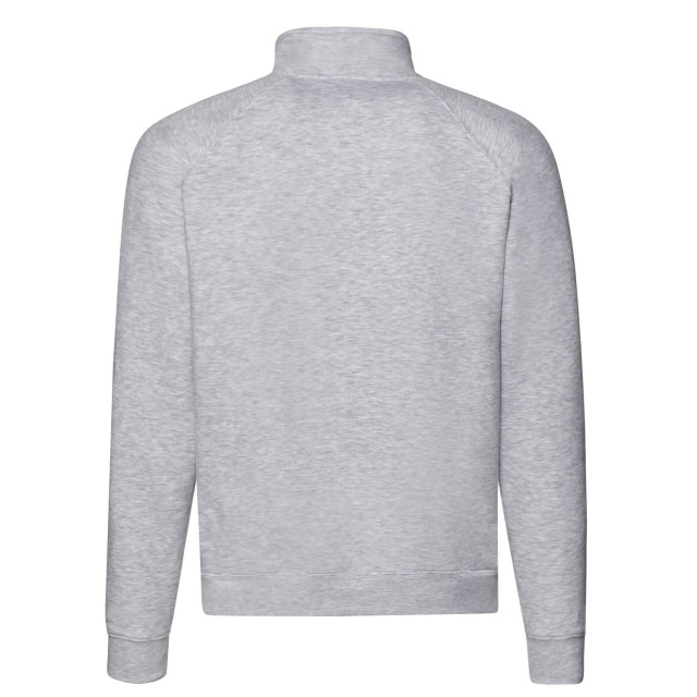 Fruit of the Loom Heren premium sweatshirt met ritssluiting UTFK2260_heathergrey large