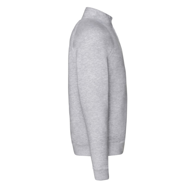 Fruit of the Loom Heren premium sweatshirt met ritssluiting UTFK2260_heathergrey large