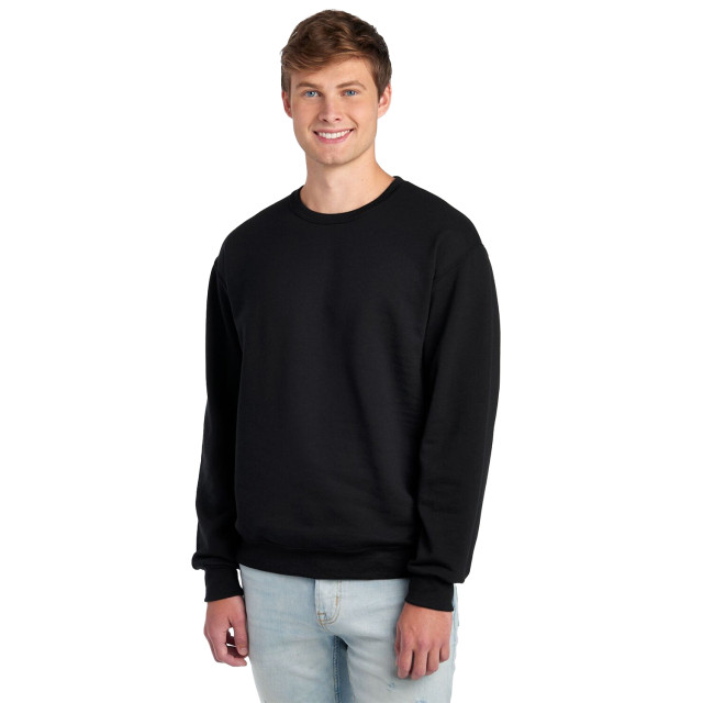 Jerzees Colours Unisex nublend sweatshirt voor volwassenen UTFK2239_black large