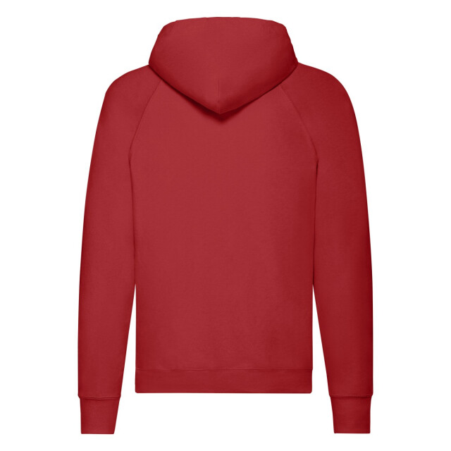 Fruit of the Loom Heren lichtgewicht pullover hoodie UTFK2245_red large