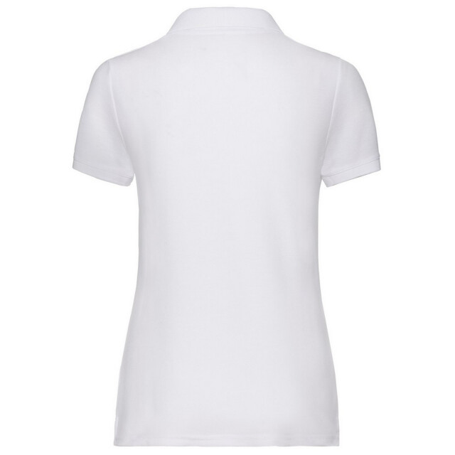 Fruit of the Loom Dames 65/35 poloshirt UTFK2265_white large