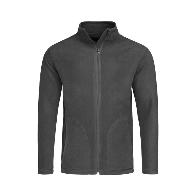 Stedman Stars Fleecejack heren regular UTFK2302_steelgrey large