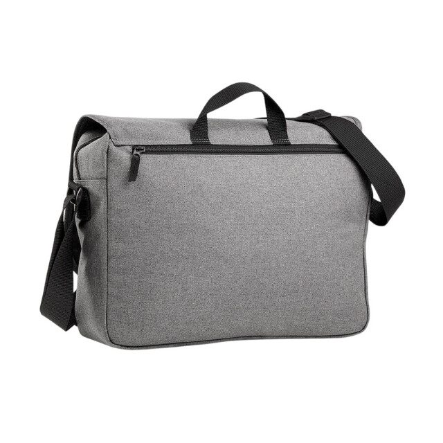 Bagbase Tweekleurige messenger bag UTFK2254_greymarl large