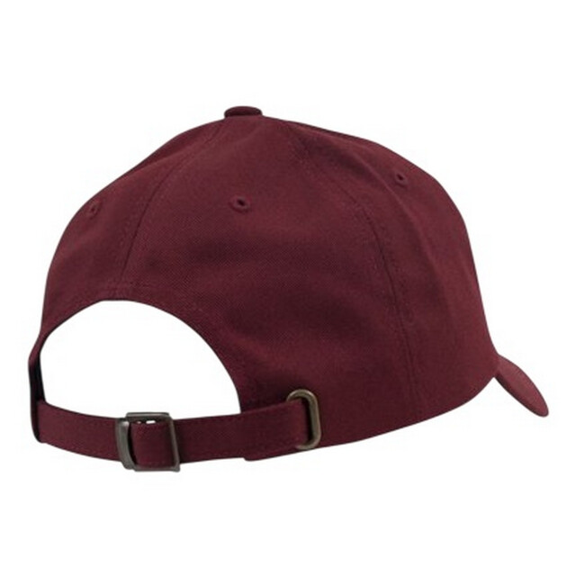 Yupoong Klassieke katoenen keperstof met laag profiel honkbalpet UTFK2311_maroon large