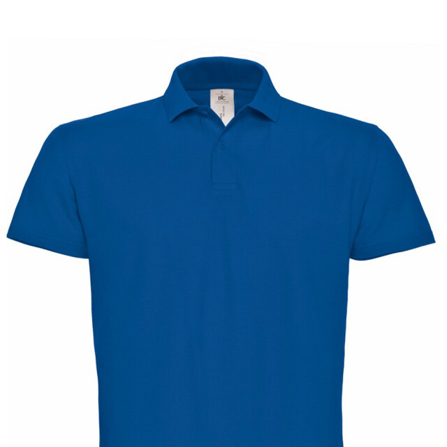 B and C Heren id.001 piqué poloshirt UTFK2248_royalblue large
