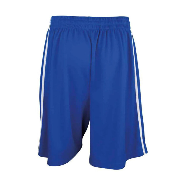 Spiro Impact Heren quick dry basketbal shorts UTFK2055_royalbluewhite large