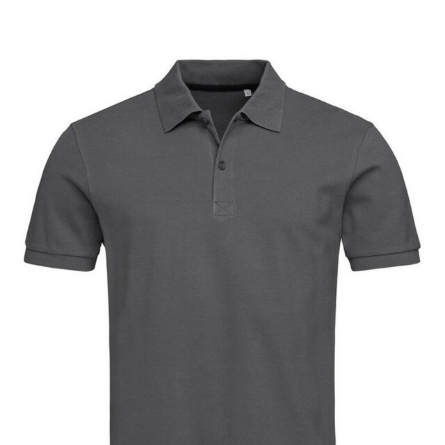Stedman Stars Heren henry poloshirt UTFK2289_slategrey large