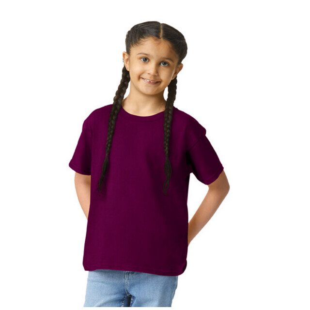 Gildan Soft touch t-shirt voor kinderen UTFK2021_maroon large