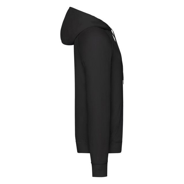 Fruit of the Loom Heren lichtgewicht pullover hoodie UTFK2245_black large