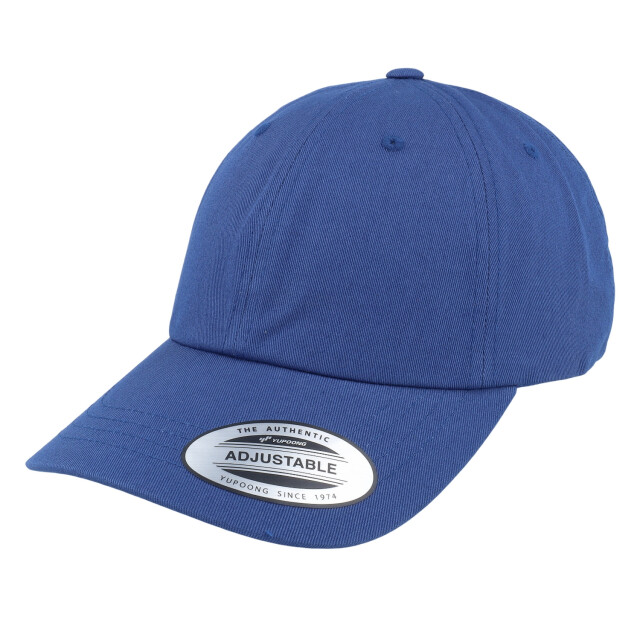 Yupoong Klassieke katoenen keperstof met laag profiel honkbalpet UTFK2311_seablue large