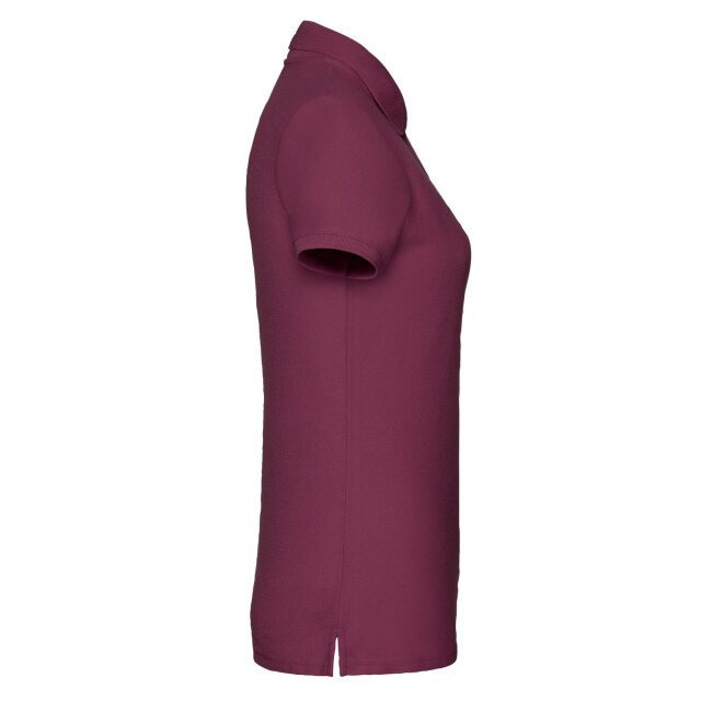 Fruit of the Loom Dames 65/35 poloshirt UTFK2232_burgundy large