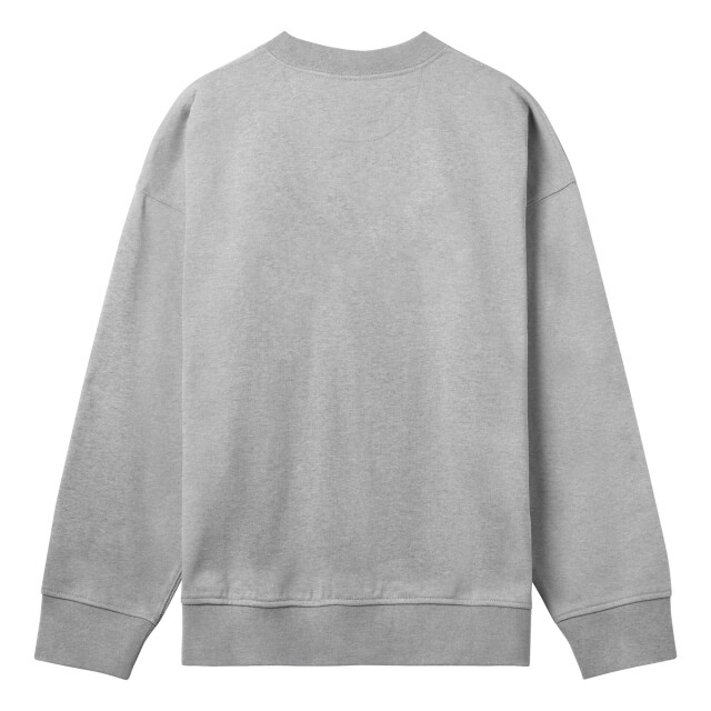 True Blanks Heren boxy sweatshirt UTFK2208_greymelange large