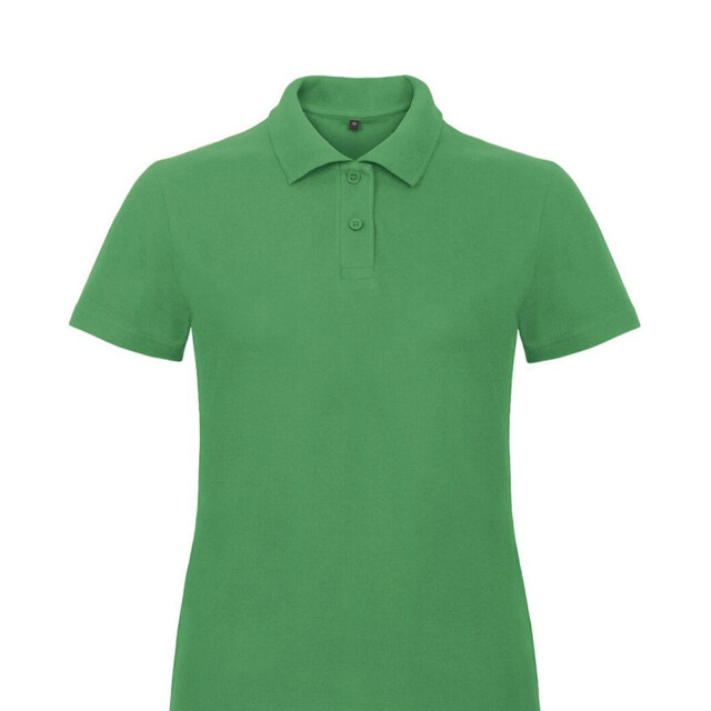 B and C Dames id.001 piqué poloshirt UTFK1982_kellygreen large
