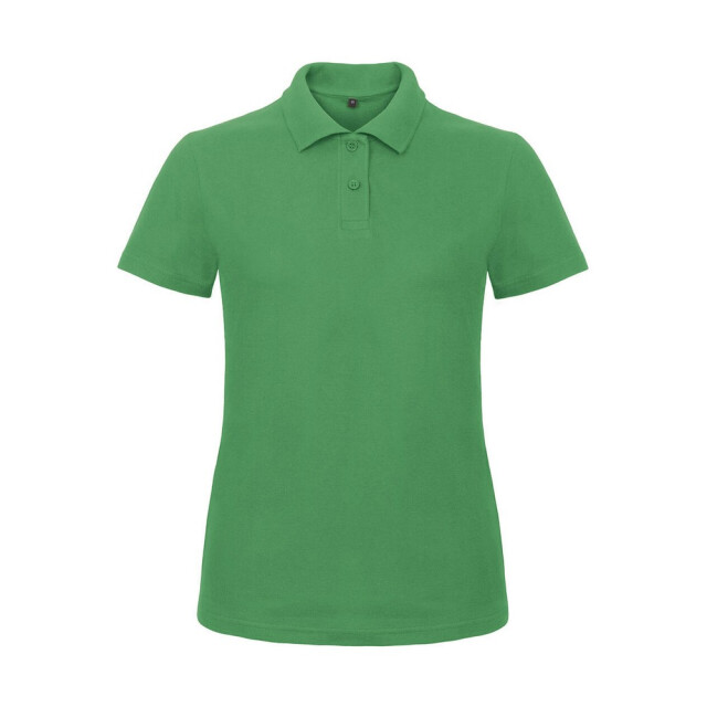 B and C Dames id.001 piqué poloshirt UTFK1982_kellygreen large