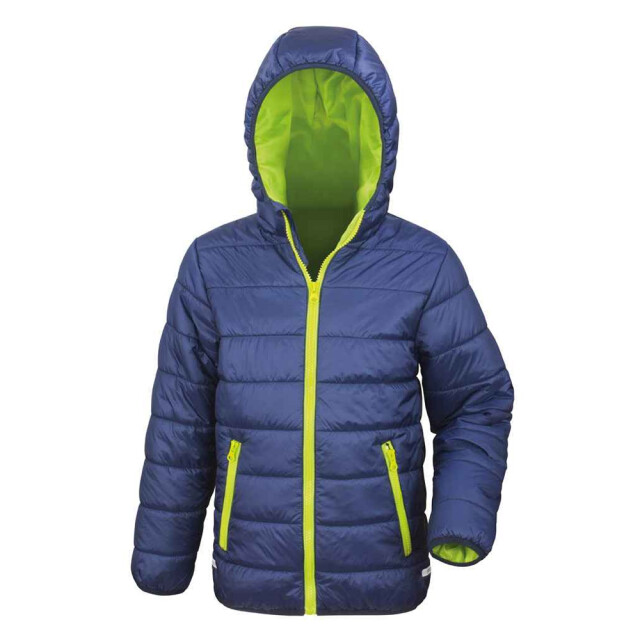 Result Gewatteerd kinder-/kinderjasje UTFK2219_navylime large