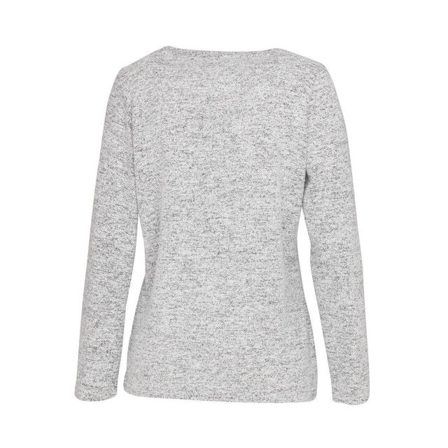 Stedman Stars Dames gebreid t-shirt met lange mouwen UTFK2223_lightgreymelange large