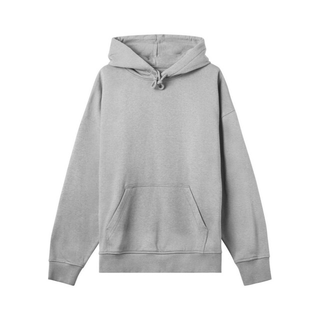 True Blanks Effen boxy hoodie heren UTFK1979_greymelange large