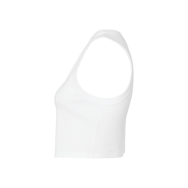 Bella + Canvas Dames muscle micro-rib cropped tank top UTFK2206_solidwhite large