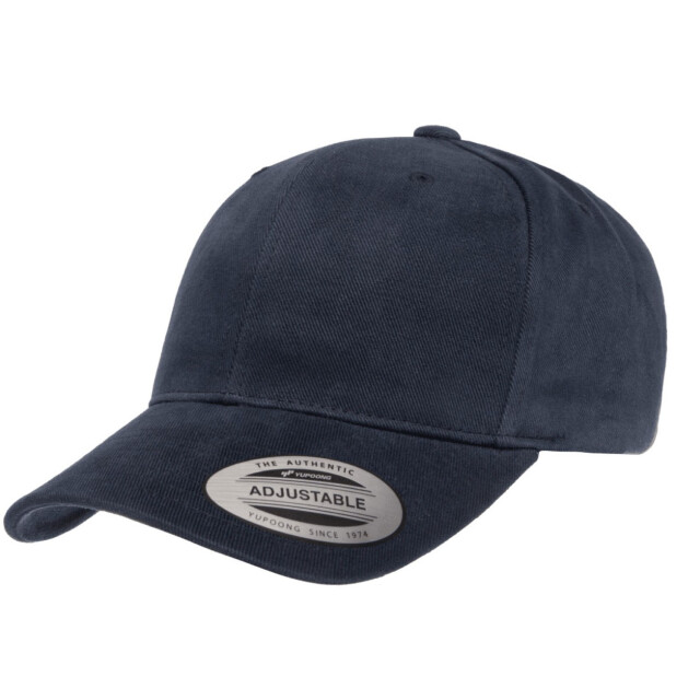 Yupoong Geborsteld katoen twill midprofiel baseball cap UTFK2211_navy large