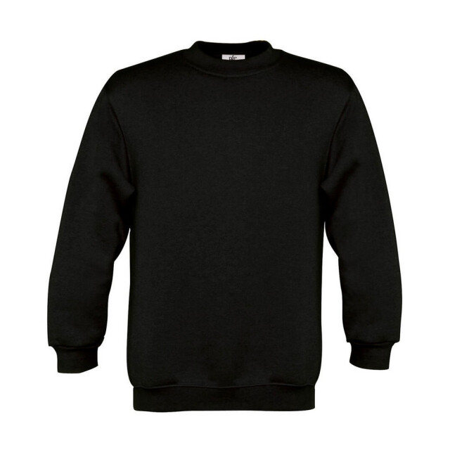 B and C Sweatshirt voor kinderen/kinders set-in UTFK1971_black large
