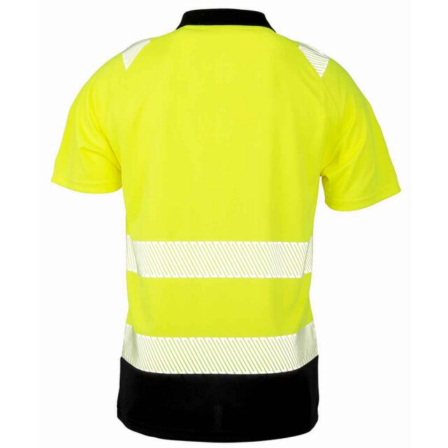 Result Unisex veiligheidspoloshirt voor volwassenen UTFK2156_fluorescentyellow large