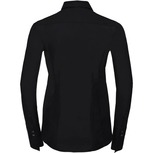 Russell Athletic Dames ultimate stretch shirt met lange mouwen UTFK1929_black large