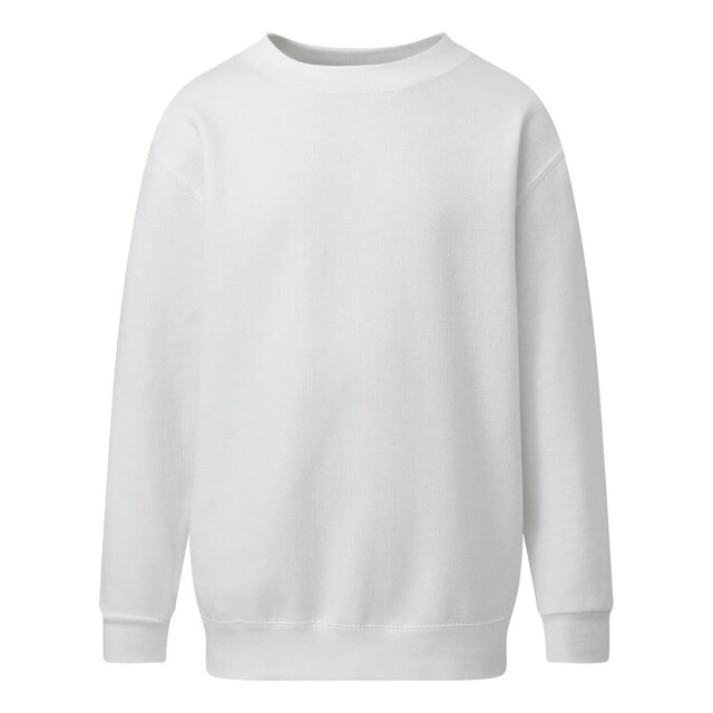 SG Sweatshirt met ronde hals voor kinderen/kinderen UTFK1950_snowwhite large