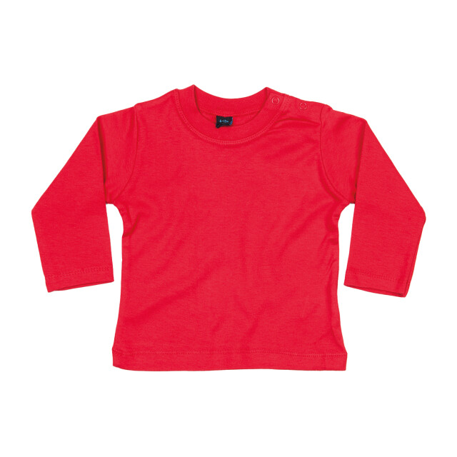 Babybugz T-shirt met lange mouwen voor baby's UTFK2188_red large