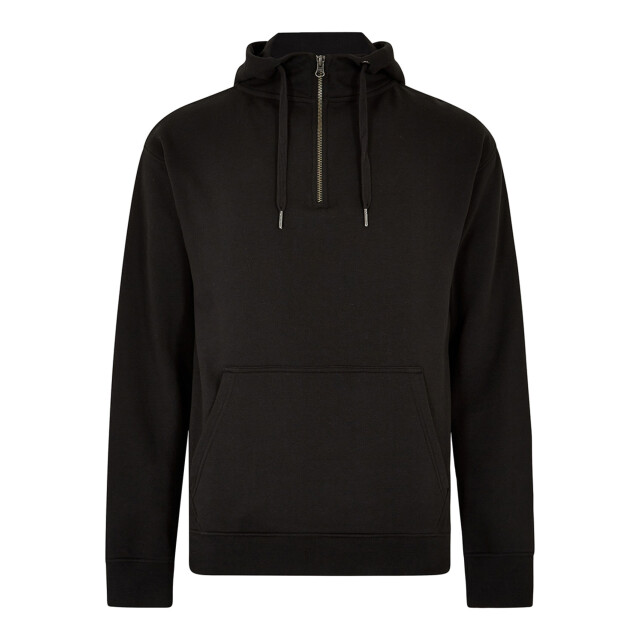 Kustom Kit Heren quarter zip regular hoodie UTFK2113_black large