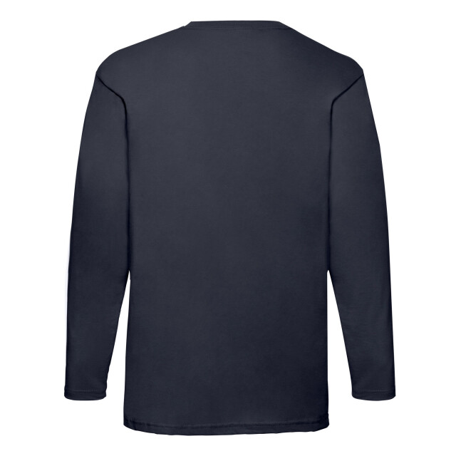 Fruit of the Loom Heren valueweight t-shirt met lange mouwen UTFK2119_deepnavy large
