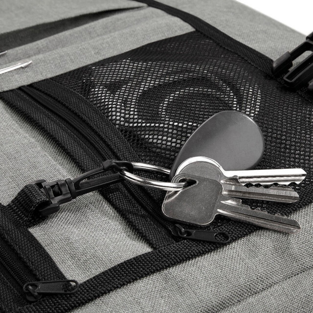 Bagbase Tweekleurige messenger bag UTFK2254_greymarl large