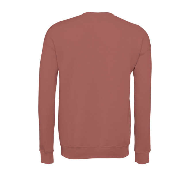 Bella + Canvas Unisex volwassen drop shoulder fleece top UTFK2143_mauve large