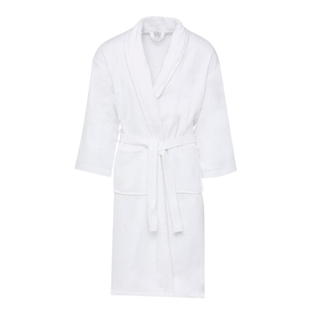 SG Como velours badjas voor volwassenen UTFK2141_white large