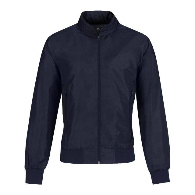 B and C Dames trooper jas UTFK2161_navyneongreen large