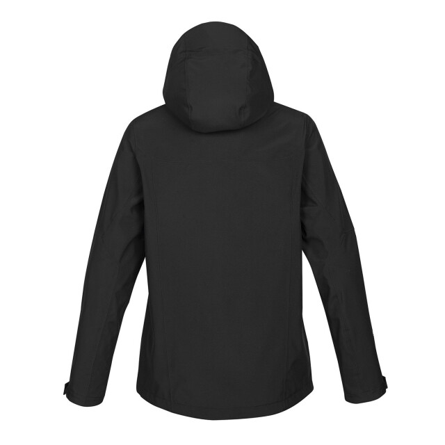 Stormtech Dames patrol soft shell jas UTFK2153_blackcarbon large