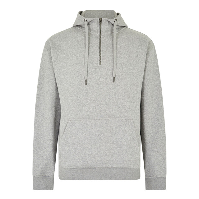 Kustom Kit Heren quarter zip regular hoodie UTFK2113_heathergrey large