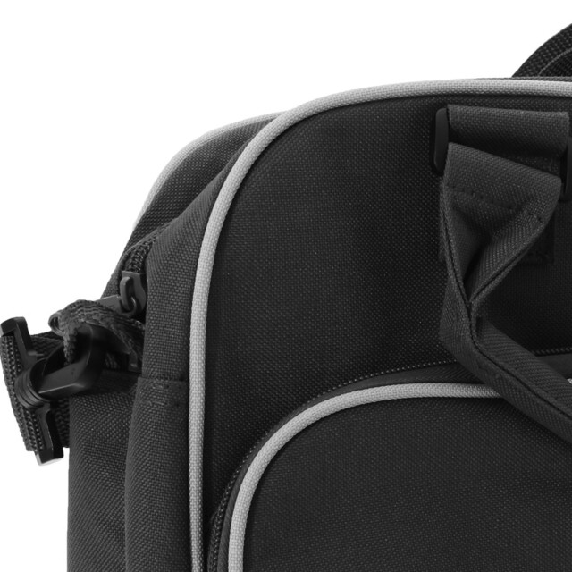 Bagbase Compacte junior dance messenger bag (15 liter) UTFK187_blackwhite large